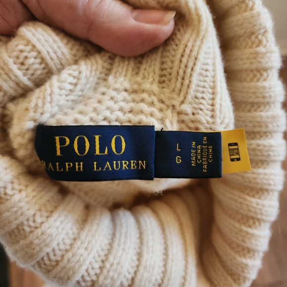 Polo Ralph Lauren Wool And Cashmere Sweater Large - Picture 3 of 4